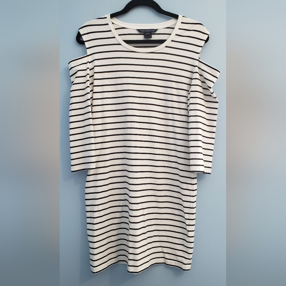French Connection Stripped Short Dress